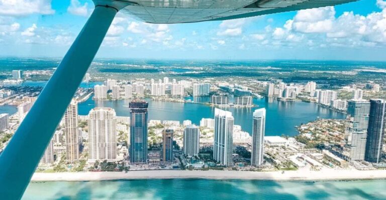 Miami Beach: South Beach Private Airplane Tour with Drinks - What Makes This Tour Stand Out