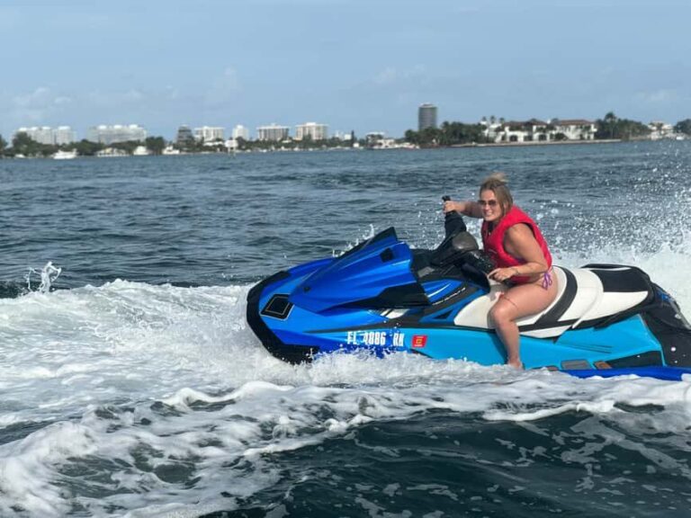 Miami Beach: WaveRunner 1 Hour Rental & 1 Hour Boat Ride - What to Expect from the Tour