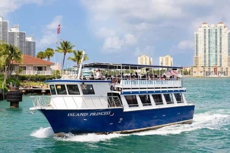 Miami: Biscayne Bay Millionaire's Row Boat Tour - How the Itinerary Unfolds