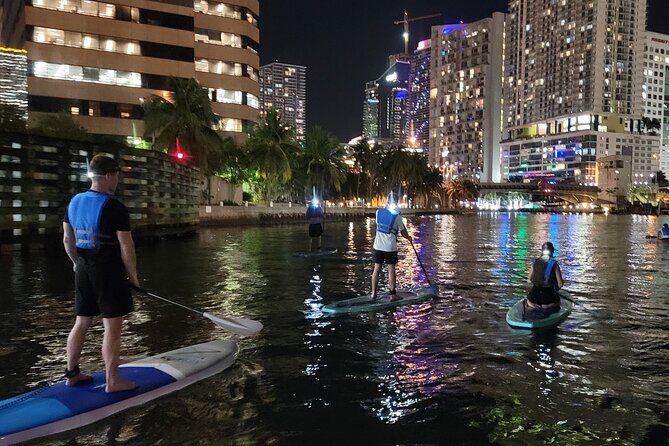 Miami City Lights Night SUP or Kayak - What the Tour Entails