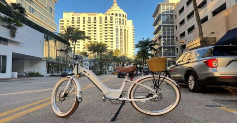 Miami: Electric Bike Rental - What Makes it a Good Fit?