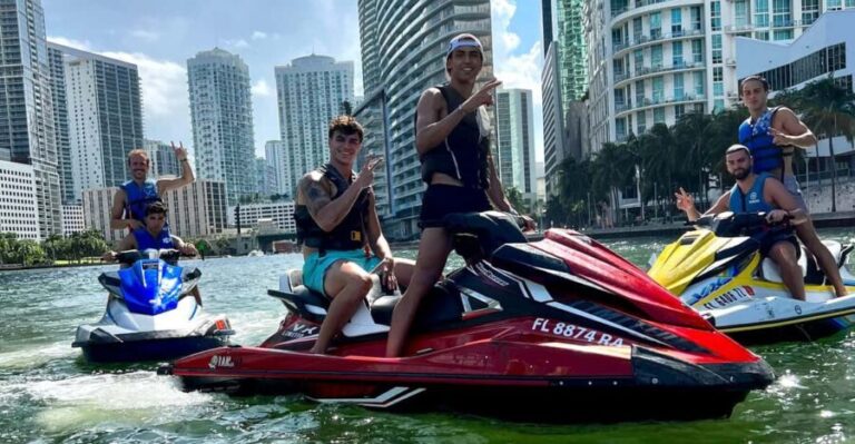 Miami: Jet Ski Adventure with Complimentary Speed Boat Ride - The Scenic Boat Ride: A Gentle Introduction