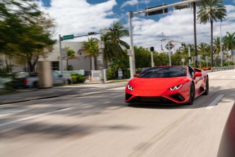 Miami: Lamborghini Huracán Ultimate Driving Tour Experience - The Itinerary: What Exactly Will You Do?