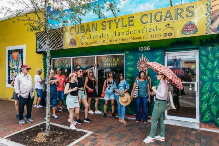 Miami: Little Havana Food Walking Tour with Tastings - An Authentic Taste of Miami’s Little Havana