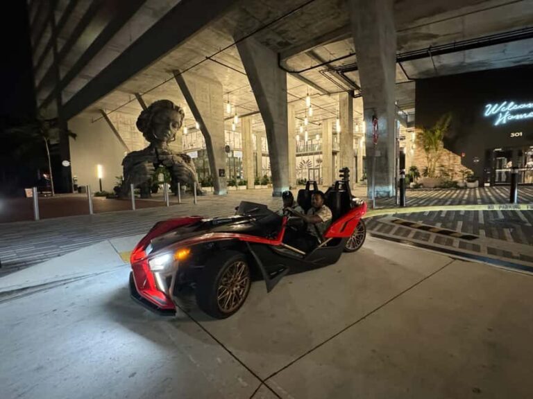 Miami: Polaris Slingshot Rental - What’s Included and How the Rental Works