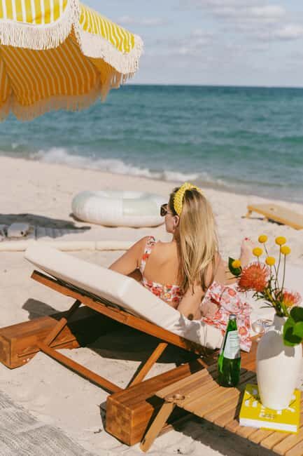 Miami: Private Beach Lounge and Picnic Set Up - Practical Tips for Booking and Enjoying