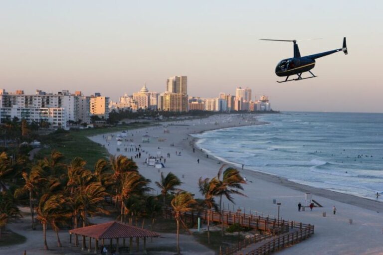 Miami: Private Luxury Helicopter Flight with Champagne - Who Will Love This Tour?