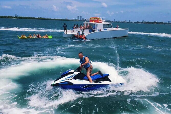 Miami Self drive Jet Ski with Bluetooth Speakers - The Scenic Stops