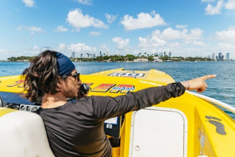 Miami: Sightseeing Speedboat Tour - Authentic Insights from Reviewers