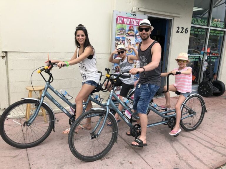 Miami: South Beach Tandem Bike Rental - Exploring South Beach on a Tandem Bike: A Detailed Look