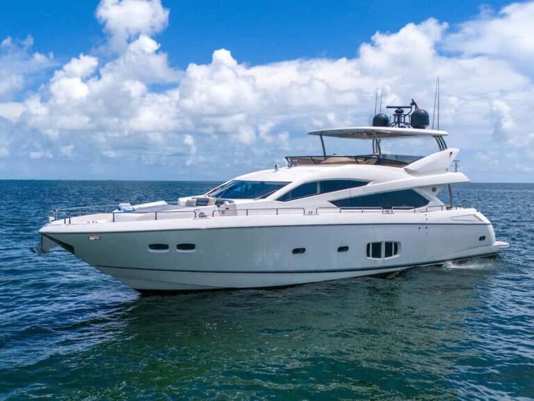 Miami: Sunseeker 80 Yacht Charter with Crew - What’s Included and What’s Not