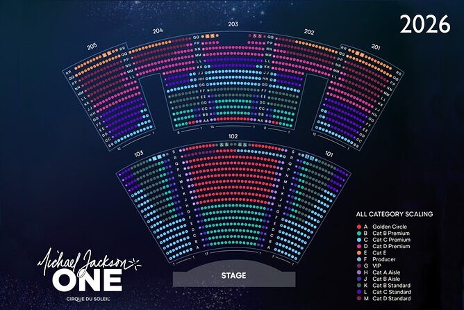 Michael Jackson ONE by Cirque du Soleil® at Mandalay Bay Resort and Casino - The Itinerary Breakdown