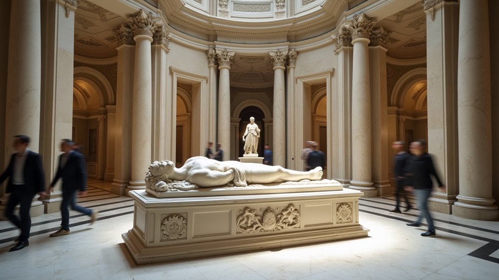 michelangelo sculptures marble tombs