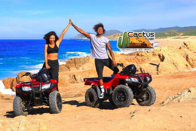 Migrino Beach & Desert ATV Tour in Cabo by Cactus Tours Park - The Itinerary: What You Can Expect