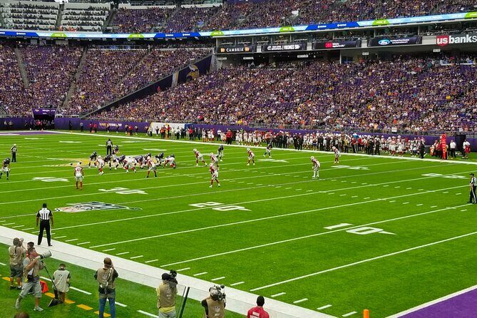 Minnesota Vikings Football Game Ticket at US Bank Stadium - Who Will Love This Tour?