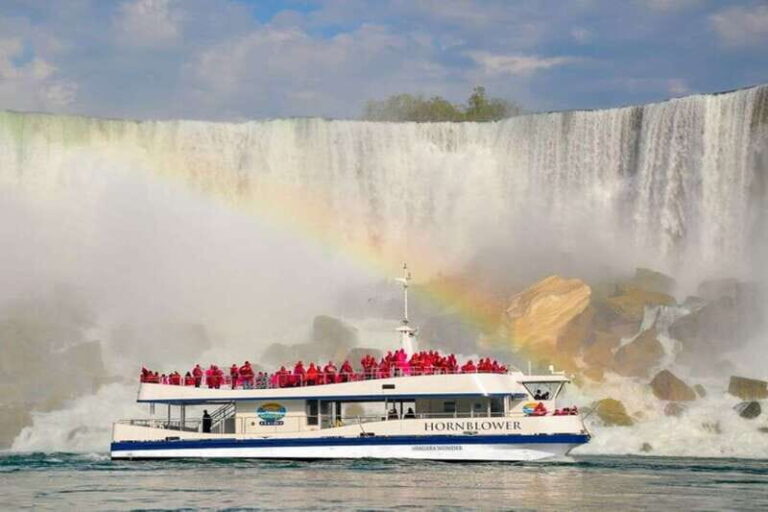 Mississauga: Niagara Falls Day Tours with Boat and Lunch - What to Expect from the Guide and Transportation