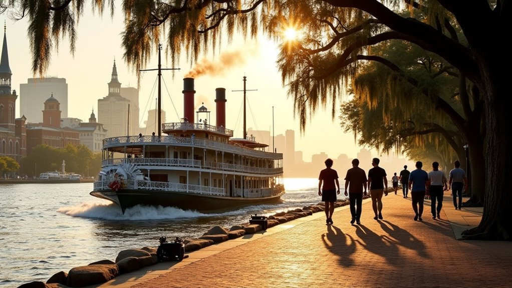 mississippi riverfront sightseeing tour
