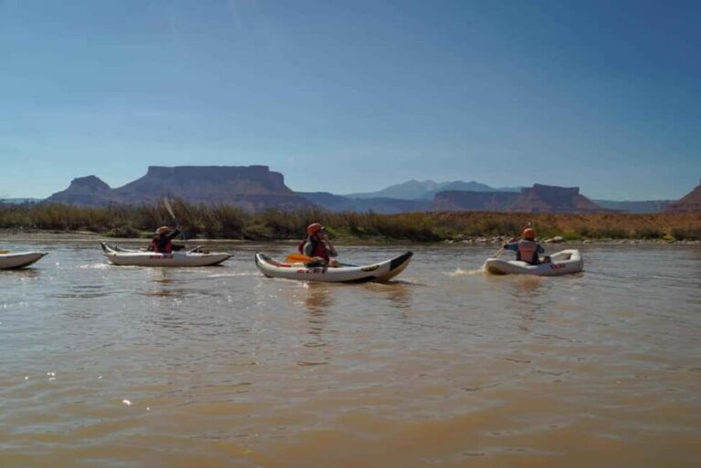 Moab: Full-Day Colorado River Kayaking Trip - The Itinerary: What to Expect
