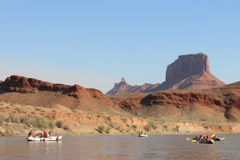 Moab Full Day Rafting Trip with Lunch Colorado River - A Detailed Look at the Itinerary