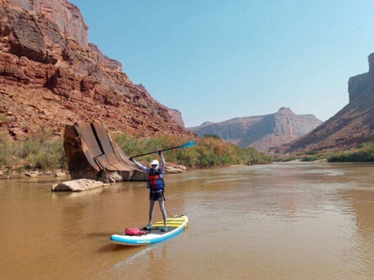Moab: Stand-Up Paddleboard with small rapids on Colorado - Practical Details and Tips