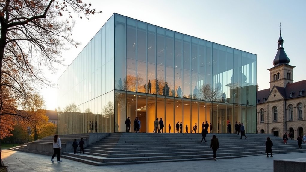 modern art museum experience