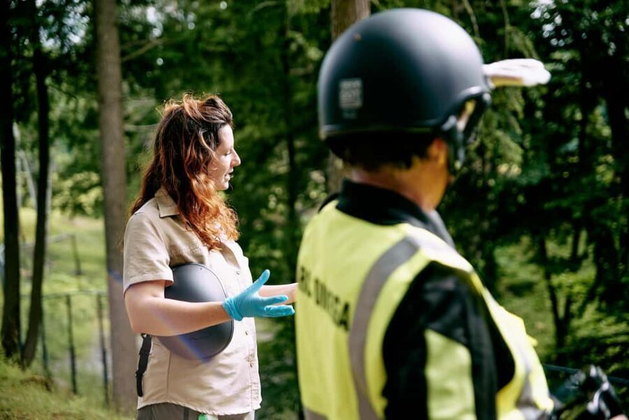 Montebello, QC: Omega Park Guided Animal Feeding in All-Terrain Vehicle - The Feeding Sessions: Closer Than Ever
