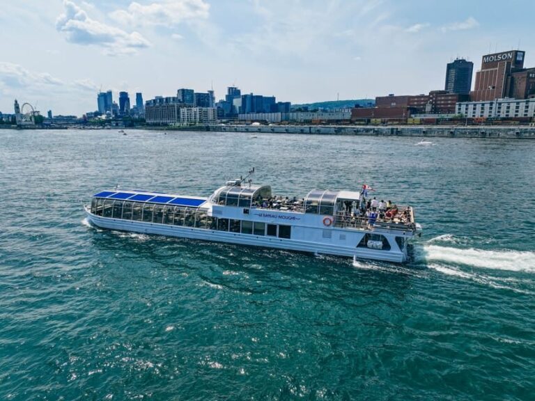 Montreal: Bateau-Mouche Cruise with A La Carte Dinner Option - Who Will Love This Cruise?