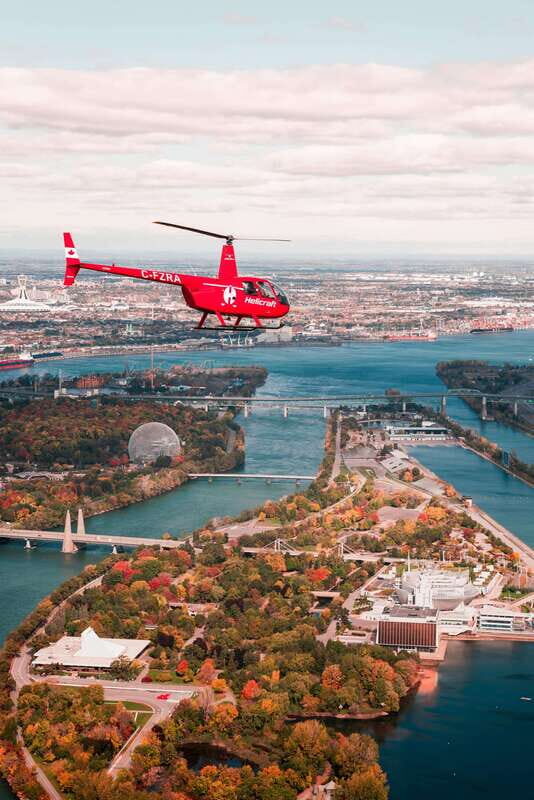 Montreal: Formula 1 Experience Helicopter Flight - The Flight Itself: What You’ll See