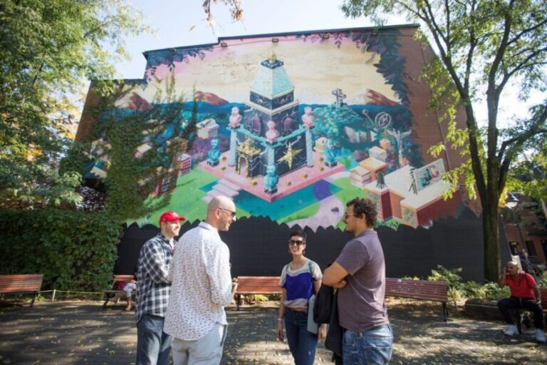 Montreal: Street Art & Mural 2-Hour Guided Walking Tour - The Murals and Neighborhoods