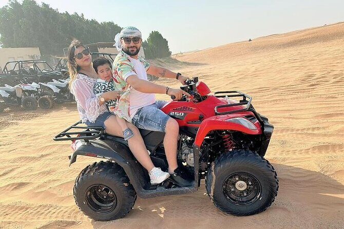 Morning Desert Safari, 25 Minutes ATV with 20 minutes Camel Ride - The Sum Up