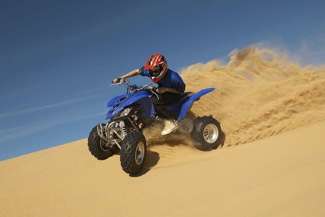 Morning Desert Safari plus Quad Bike, Sandboard and Camel ride - Booking and Arrival