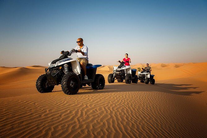 Morning Desert Safari with Quad Bike Tour Abu Dhabi - What to Expect From Each Stop