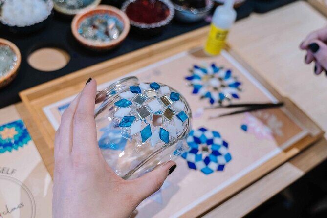 Mosaic Art Classes Dallas: Turkish Lamp Workshop - The Experience Breakdown