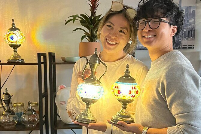 Mosaic Lamp Workshop - Whats Included and How It Works