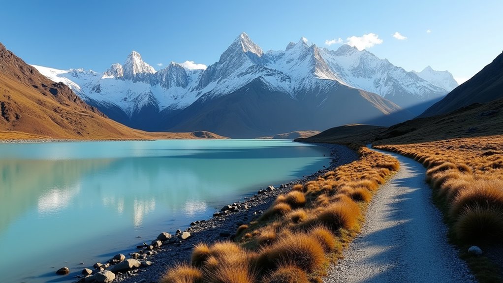 mount cook trekking and lake pukaki