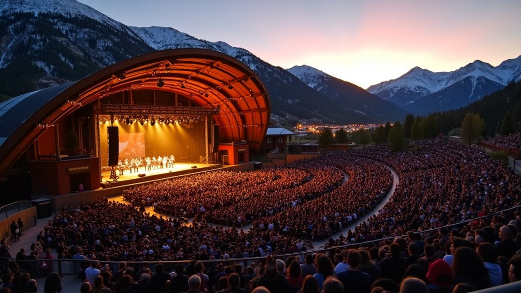 mountain concert venue reservations