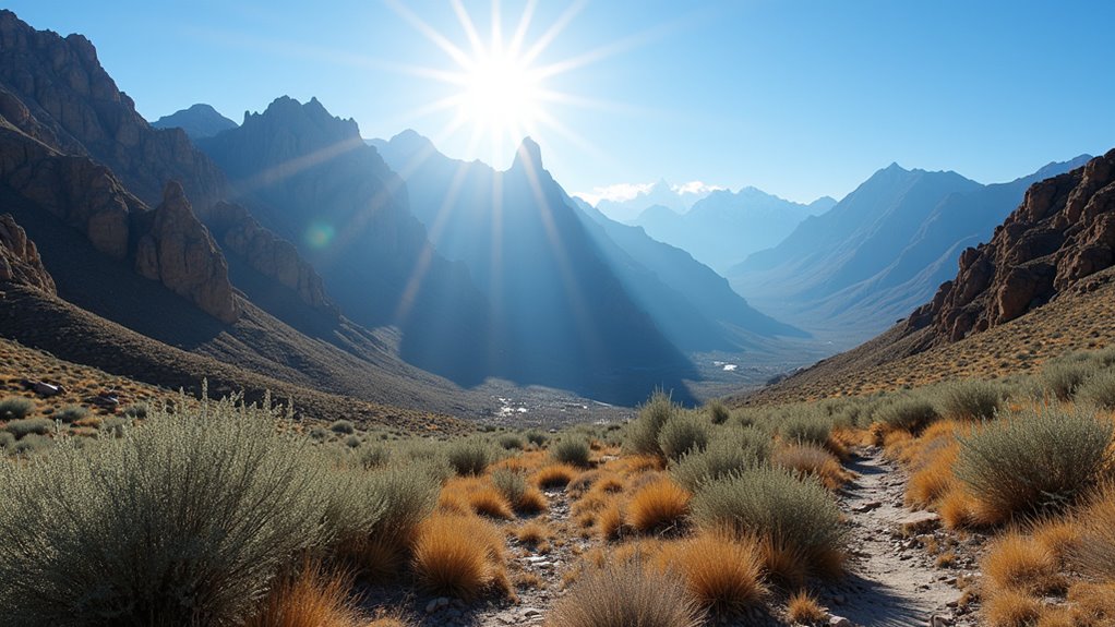 mountain hikes near potrerillos