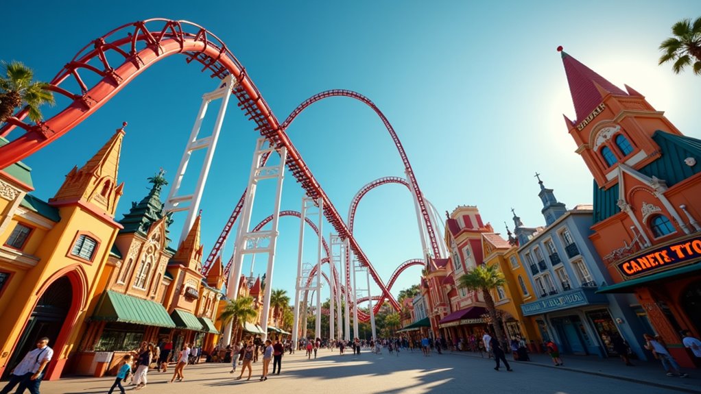 movie themed thrill rides