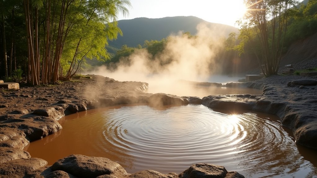 mud baths with healing mud