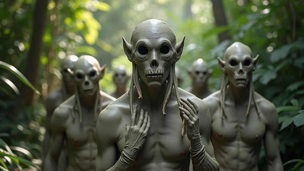 mudmen masks dances spirits