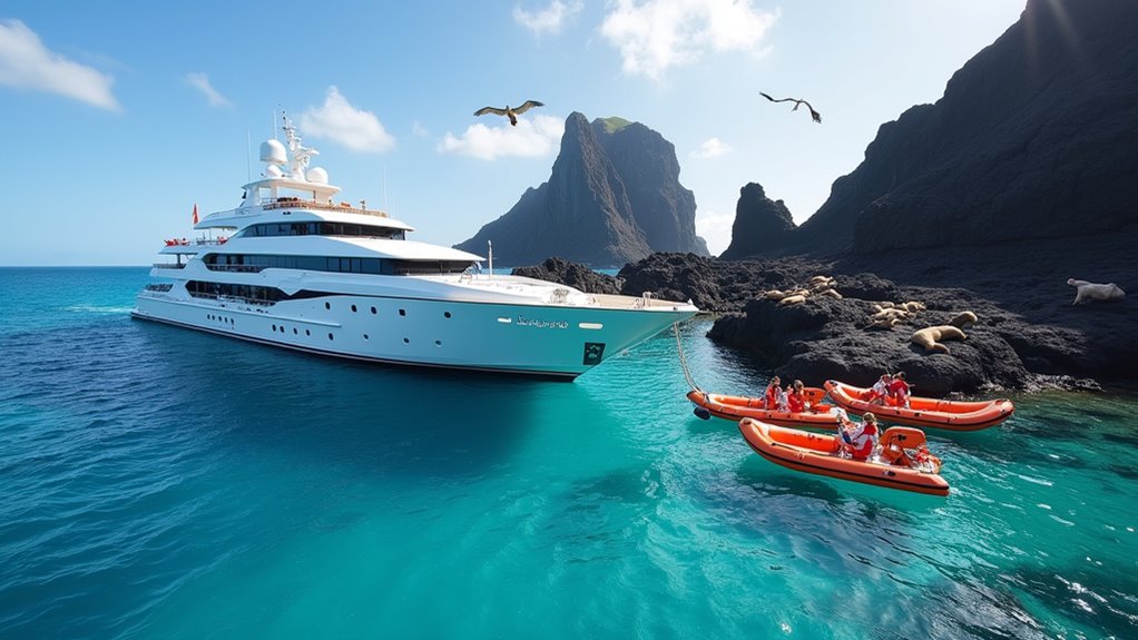 multi day yacht zodiac excursions