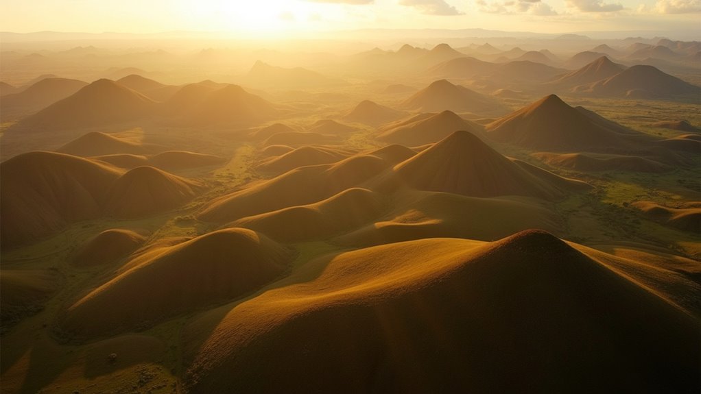multiple viewpoints showcase chocolate hills