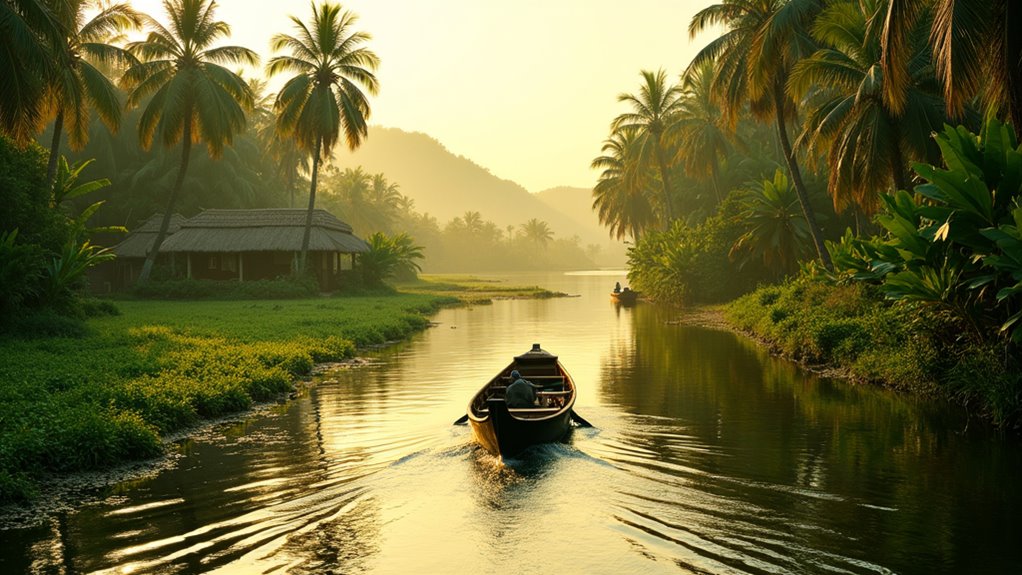 narrow waterways canoe encounters
