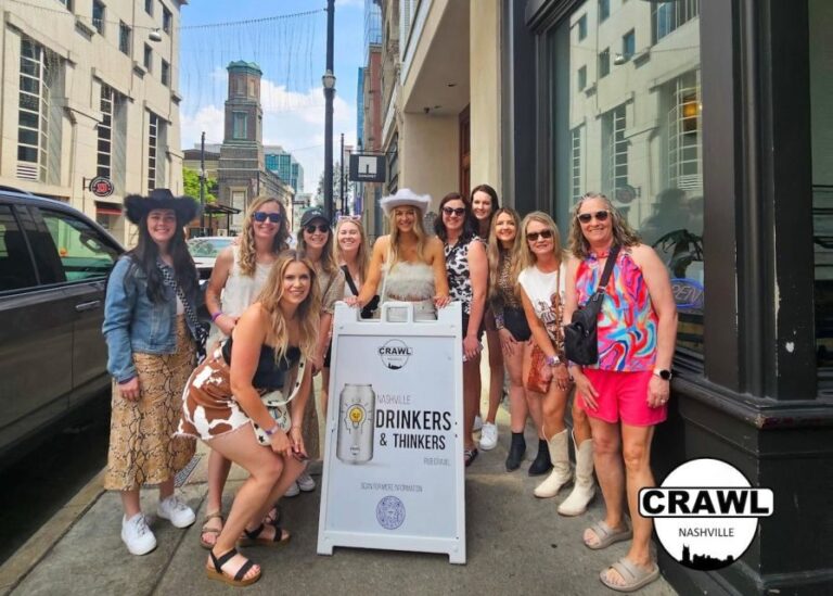 Nashville: Drinkers & Thinkers Pub Crawl - What’s Included and What’s Not