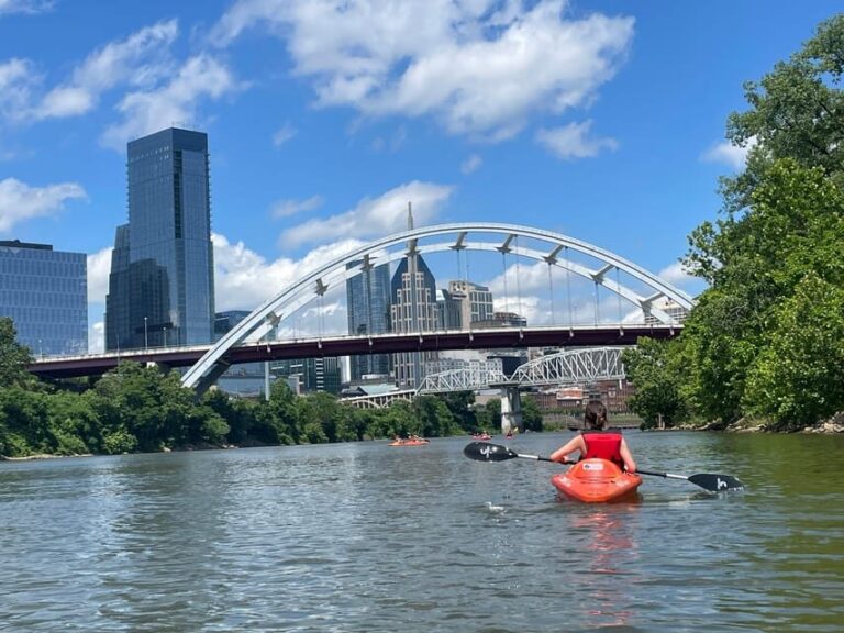 Nashville: Kayak Tour with Skyline Views - The End of the Trip: Downtown and Easy Return