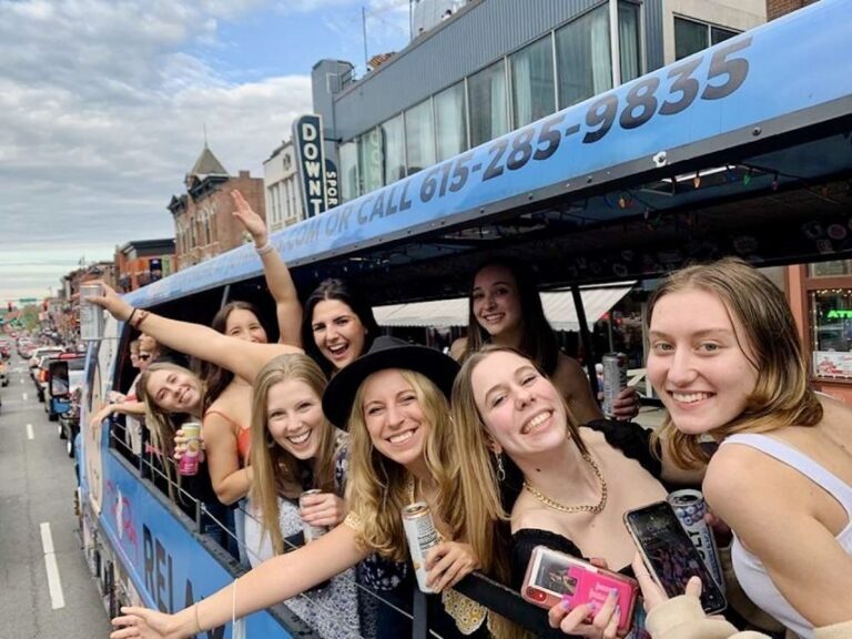 Nashville: Party Bus with DJ and Bar - What to Expect from the Nashville Party Bus Experience
