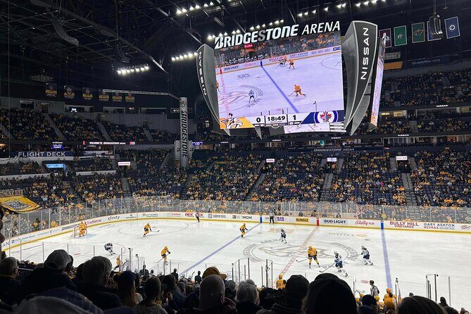 Nashville Predators Ice Hockey Game Ticket at Bridgestone Arena - Practical Details & Tips