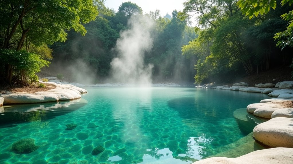 natural hot springs jungle escape
