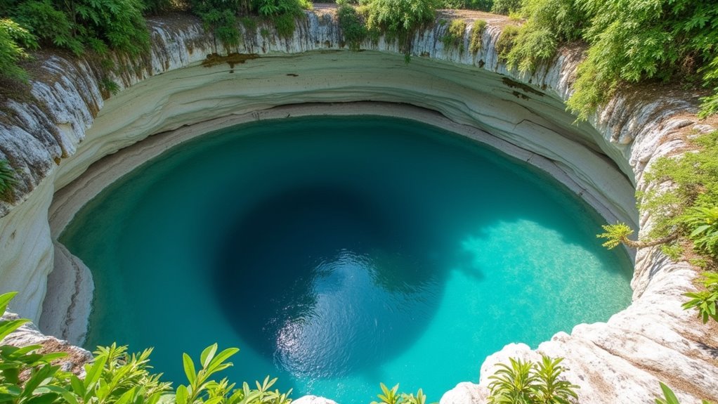 natural limestone spring adventure