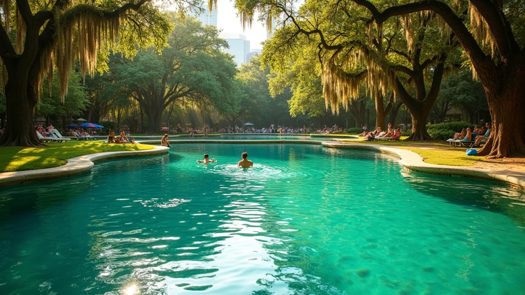 natural spring fed swimming oasis